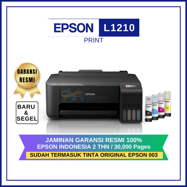 TERBARU - Epson EcoTank L1210 A4 Ink Tank Printer