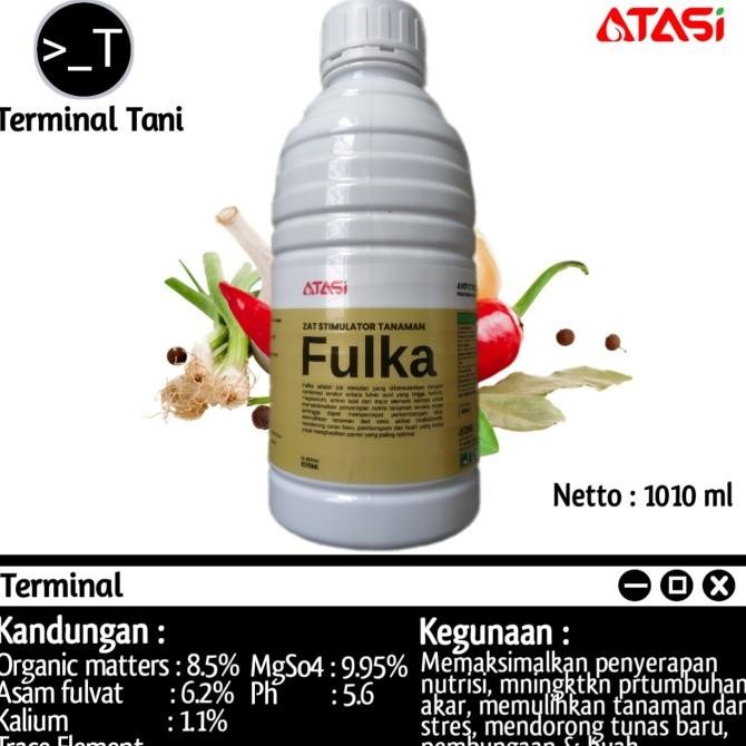 Fulka 1010Ml Pupuk Zat Stimulator Tanaman Anti Stres