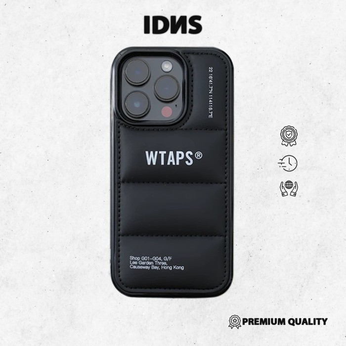 NEW IDNS Puffer Iphone Wtaps 04 / Case Wtaps 04 / Casing Iphone 11 / Case Iphone 11 / Case Iphone 12