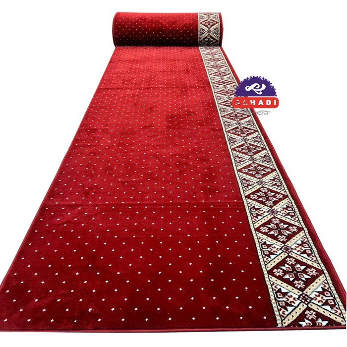 Sajadah Alhadi Karpet Masjid DUBGRA LOGIZ METERAN Tebal 11mm Sajadah Musholla - Logiz-6 terlaris hal