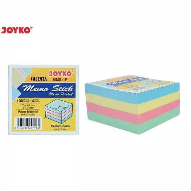 

Varian Terbaru ! Memo Tempel / Sticky Note JOYKO Warna PASTEL