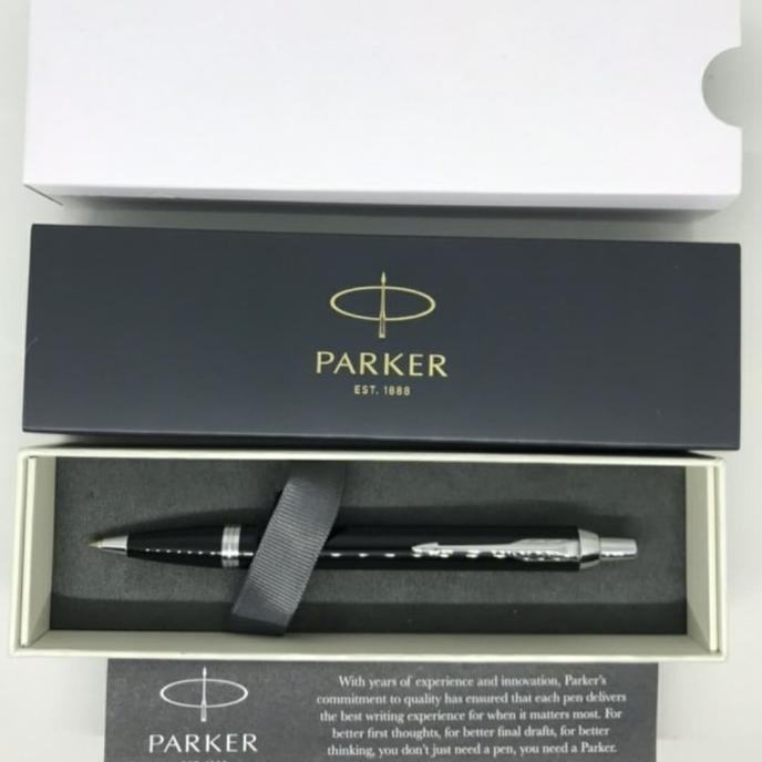 

Murah Meriah ! Pen Parker New IM Black CT Ballpoint M.Blk TB