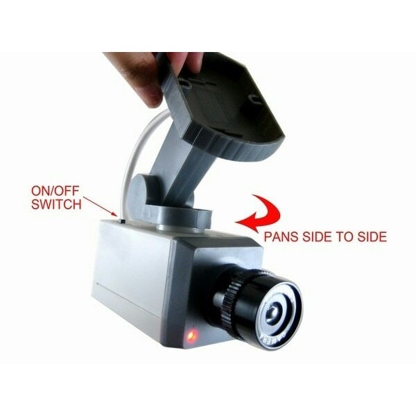 Camera CCTV Dummy fake palsu dengan sensor gerak / cctv