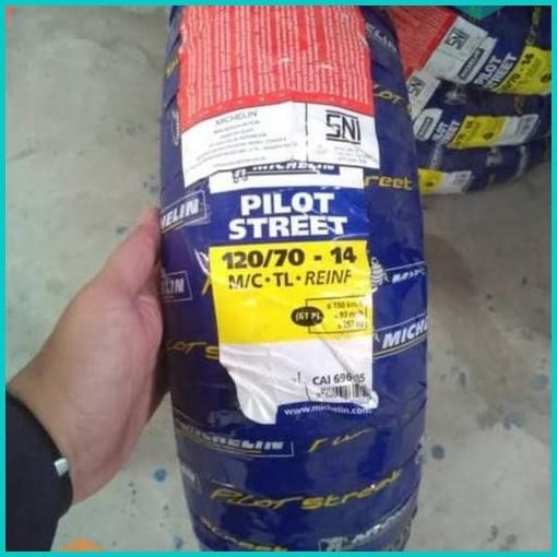 Ban Michelin Pilot Street 120/70-14 Michelin 120 70 14 Motor Matic  11