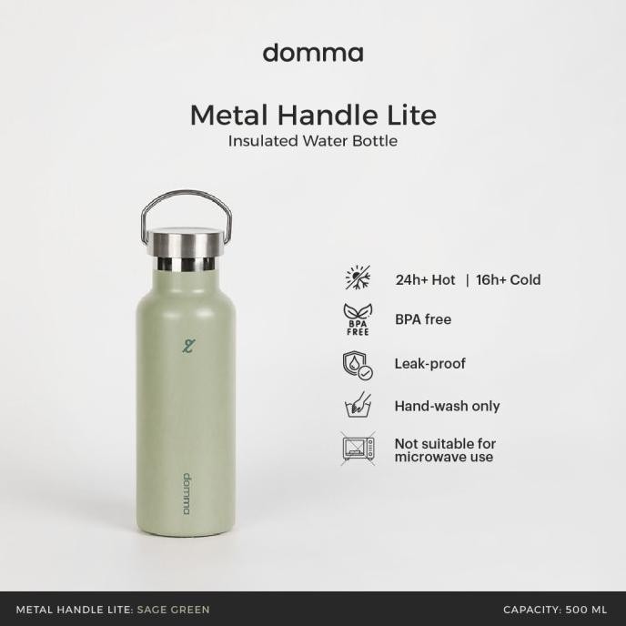 [Domma] 500 Ml Botol Minum Termos Stainless Tumbler Kopi