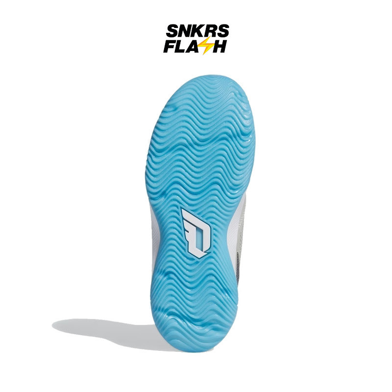 ADIDAS Dame Certified 2 Metal Grey Cloud White Sepatu Basket Pria - IE7793 - Size 45.3