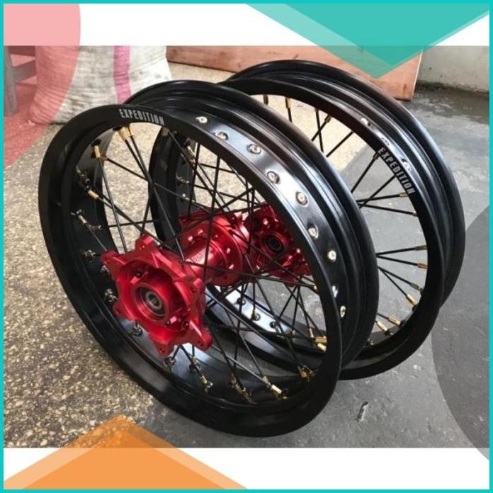 Paket Velg Expedition Crf 150 l Set Tromol Expedition Original 11OKTZ4