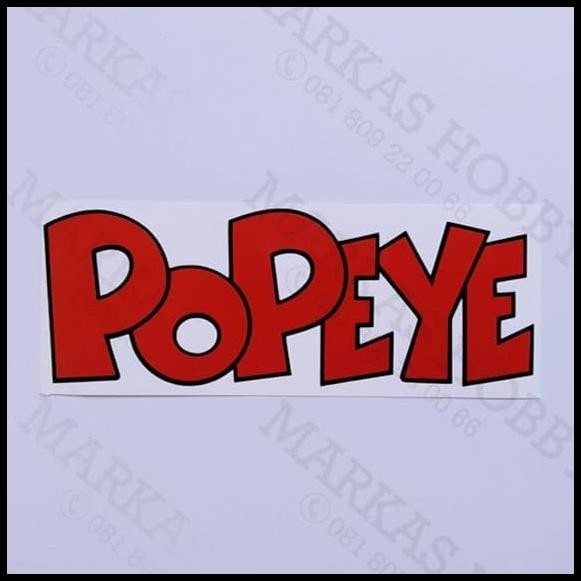 

DISKON STIKER POPEYE TEXT LINE !!!!