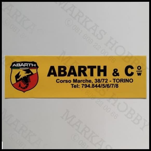 

GRATIS ONGKIR STIKER FIAT ABARTH OFFICIAL TEMPEL DALAM !!!!!!