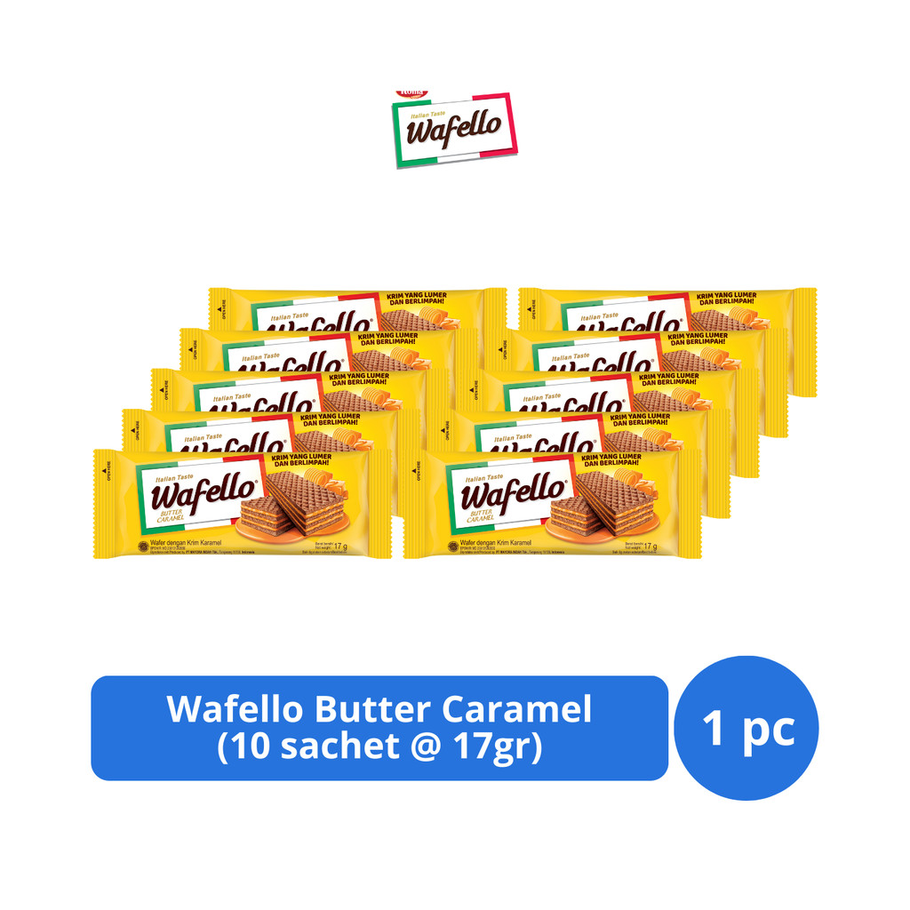 

Wafello Butter Caramel 10s @ 17gr