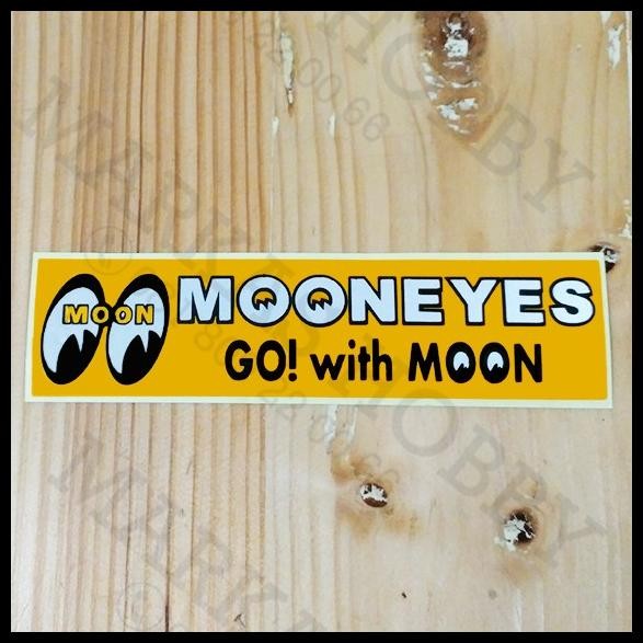 

DISKON STIKER MOONEYES GO WITH MOON !!