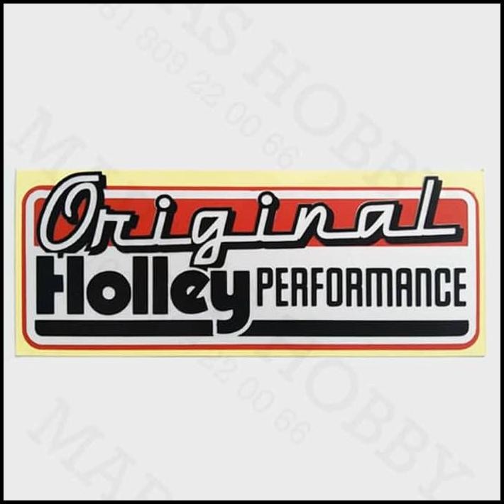 

DISKON STIKER HOLLEY RED OF TEXT !