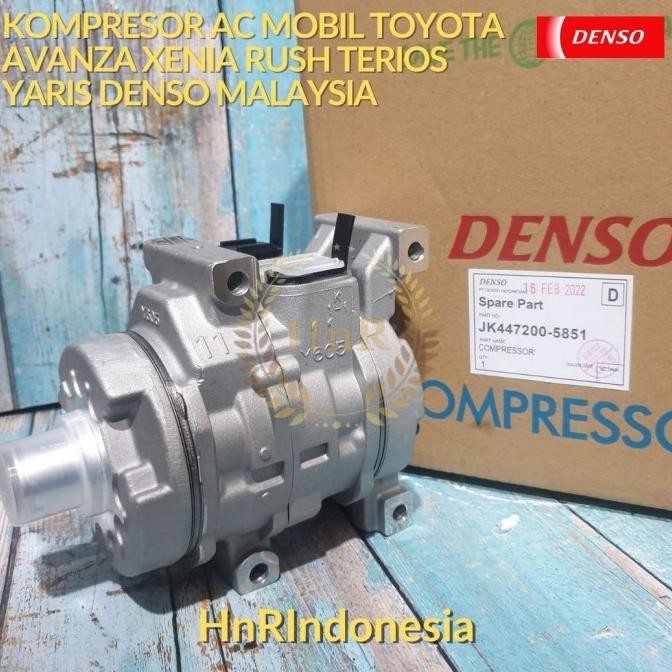 Kompresor Ac Mobil Compresor Ac Avanza Xenia 1300 Cc Rush Terios Yaris
