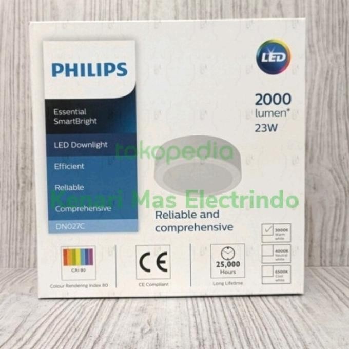 PHILIPS LAMPU DOWNLIGHT LED DN027C 23W 23 W 23 WATT OUTBOW PHILIPS