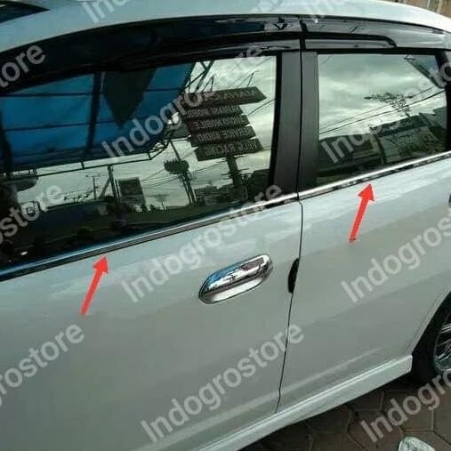 

List Lis Kaca Samping Mobil Honda Jazz New 2008-2013 (Packing Pipa) Original Dan Terpercaya