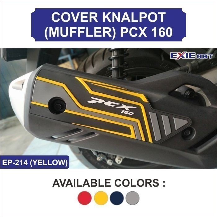 MUFFLER PROTECTOR KNALPOT PCX 160 - AKSESORIS PCX 160