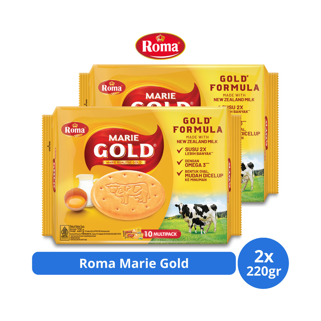 

Roma Marie Gold 220gr x 2 pcs