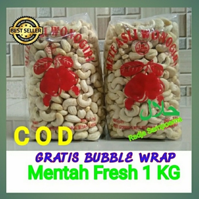 

Ready Kacang Mede Mete Cashew Mentah 1Kg