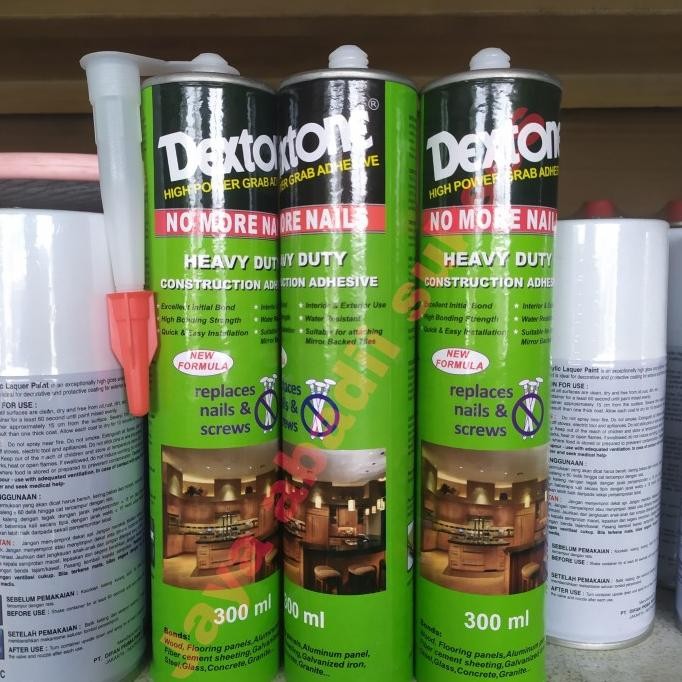 Ready lem dextone no more nails / dextone contruction no more nails 300ml