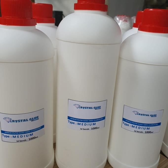 Ready lem akrilik / acrylic / lem mika / lem bening / clorofom