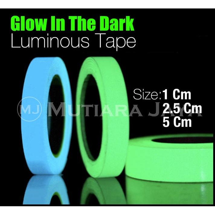 

Lakban Glow In The Dark Tape Selotip Fosfor Luminous Sticker Stiker