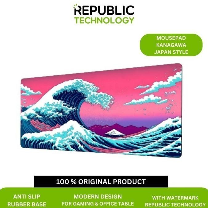 REPUBLIC TECHNOLOGY MOUSEPAD / DESKMAT KANAGAWA JAPAN STYLE