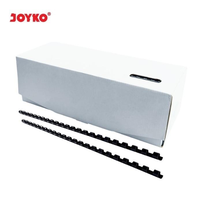 

Joyko Binding Ring Plastic Comb Spiral Jilid Round F4 1 Box 100 Pcs