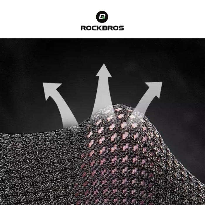 Terbaru Rockbros Xt022 Arm Sleeve - Manset Kaos Tangan Lari Sepeda - White