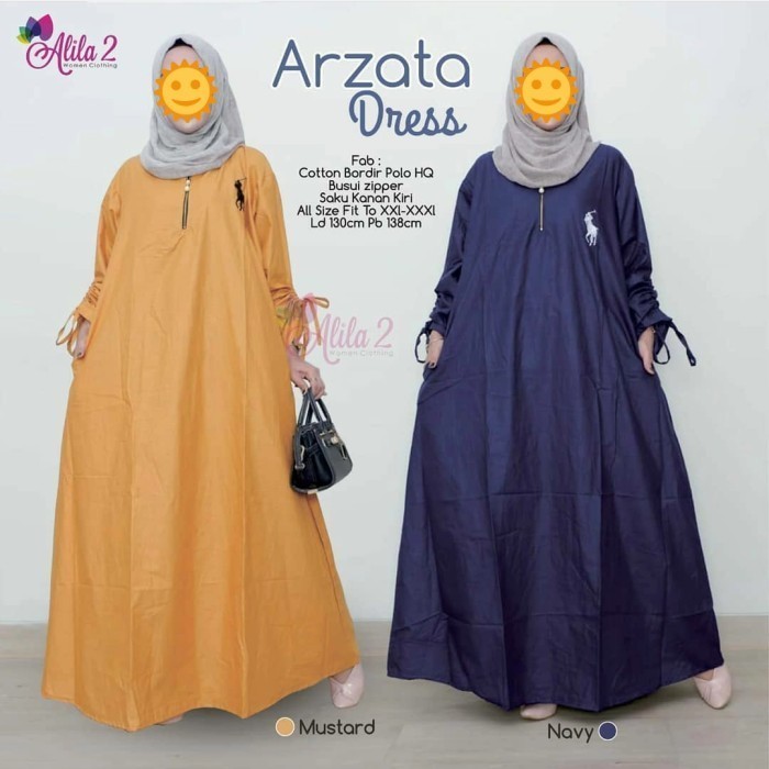 Gamis LD 130 Gamis Syari Polos Katun Wanita Super Jumbo Big Size Dress Solo - Black putih mewah prem