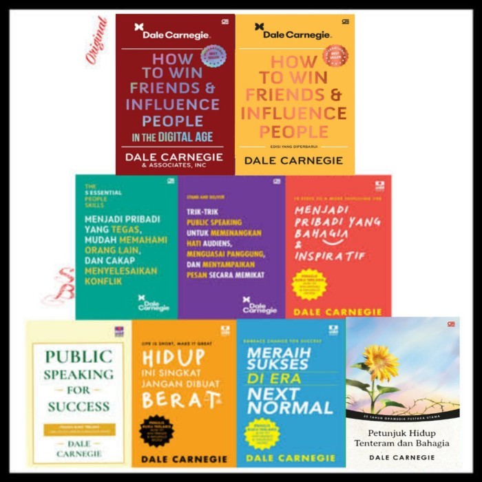 

Buku Pengembangan Diri Dan Motivasi Dale Carnegie