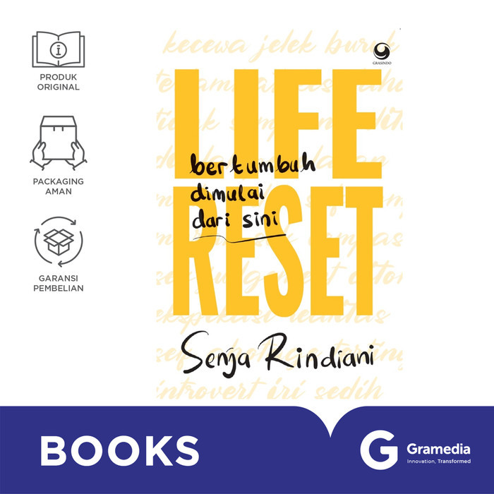 

Gramedia Buku Life Reset: Bertumbuh Dimulai Dari Sini