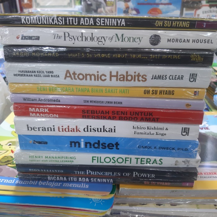 

PAKET 12 BUKU MOTIVASI BEST SELLER