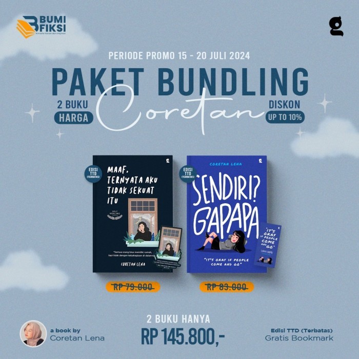 

Paket Bundling Buku Coretan Lena - Gradien Mediatama - Bumifiksi