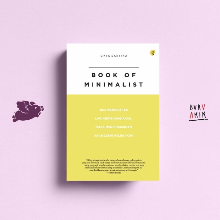 

BOOK OF MINIMALIST - Gyta Sartika