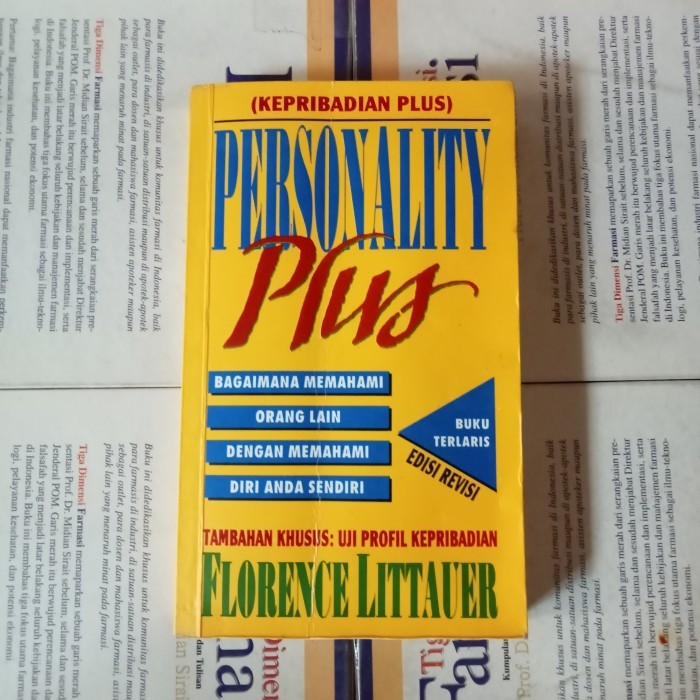 

BUKU ORIGINAL PERSONALITY PLUS Florence Littauer