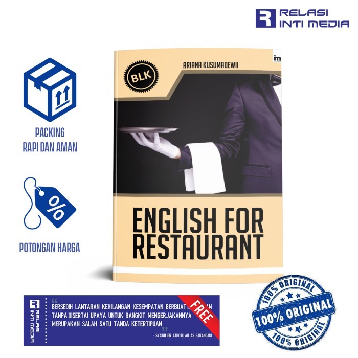 

Buku English For Restaurant