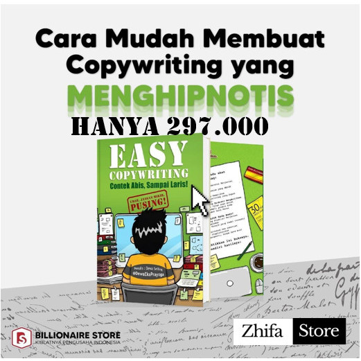 

Buku Deaw Eka Prayoga- Easy Copywriting- Contek Abis Sampe Laris- ASLI