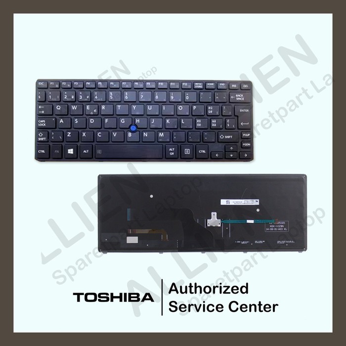 Keyboard Toshiba Original Portege Z20T-B2111 Backlight Pointer