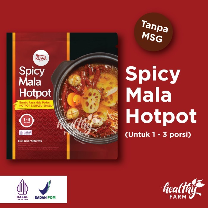 

Kuwa Spicy Mala Soup Hotpot Instan/ Kaldu Sup Pedas Mala