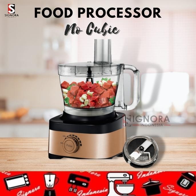 FOOD PROCESSOR PRO TANPA CUBIC CUTTER