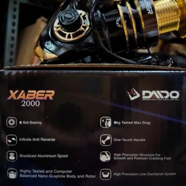 Alat Pancing Rill Rell Reel Daido Xaber 6000 Gulungan