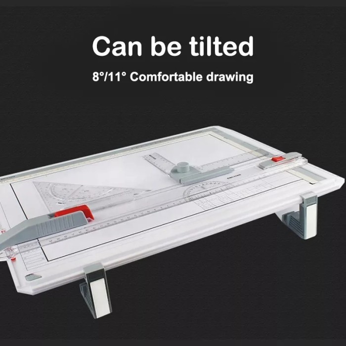 

A3 Set Penggaris Meja Gambar Arsitek Alat Gambar Parallel Ruller