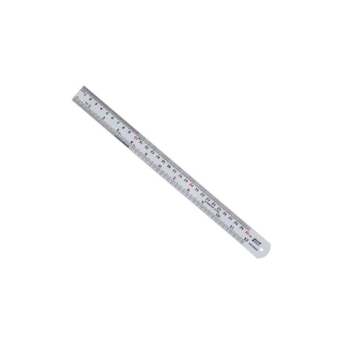 

Shinwa Stainless steel ruler H-402H 2000 mm x 78" / Penggaris 2M /402H
