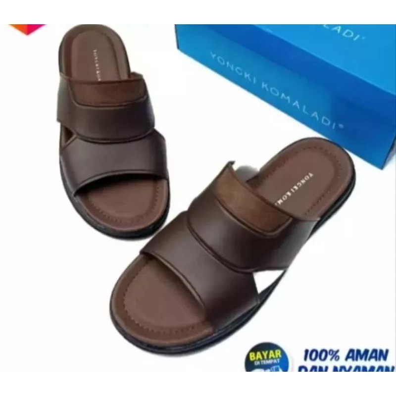 Sepatu Wanita PROMO BESSELLER/ SENDAL PRIA YONGKI KOMALADI / SENDAL LEBARAN 2021 / BISA BAYAR DI