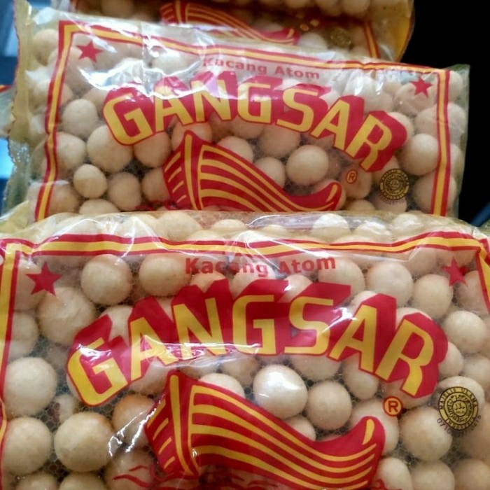 

NEW Kacang Atom Gangsar,Kacang Canggei/sanghai,Kacang Sukro,225 gram