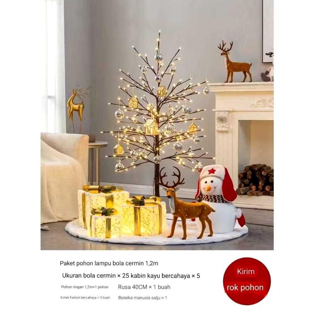 CR - Set Pohon Natal 1.2 Meter / Christmas Tree TERLARIS