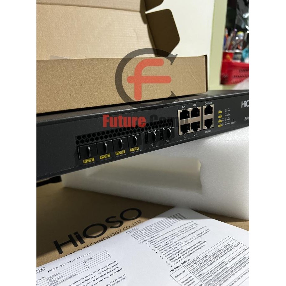 HIOSO OLT HA7304V ACDC 4 PORT EPON WITH SFP