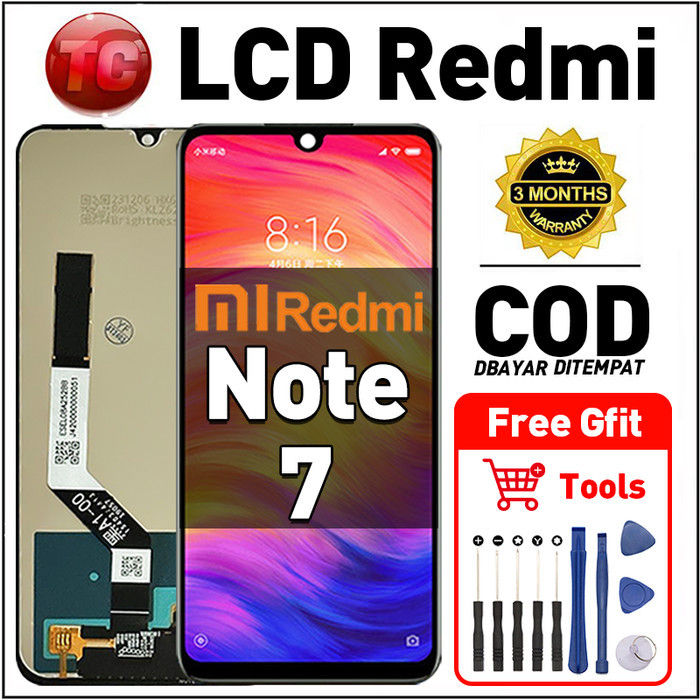 Original Lcd REDMI NOTE 7 fullset ori asli Layar hp touchscreen Sentuh Versi Tinggi COD