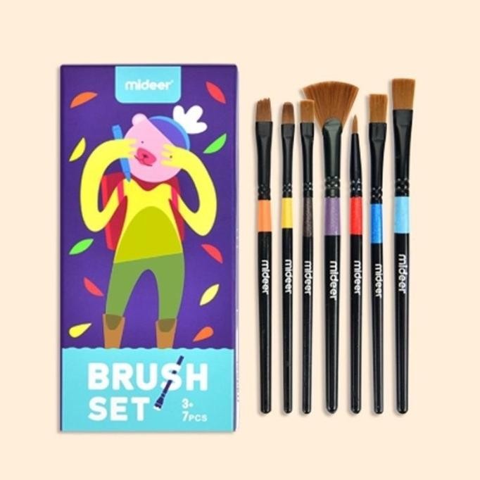 

Terlaris Mideer Finger Paint Brush Set Mainan Edukasi Anak Kuas Melukis COD