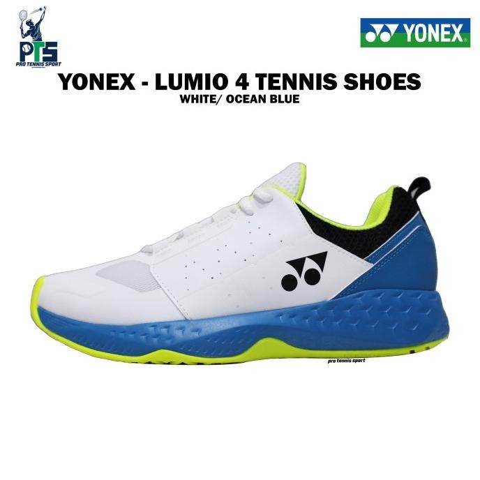 

BLUE- SEPATU TENIS YONEX SHT LUMIO 4 EX WHITE OCEAN BLUE
